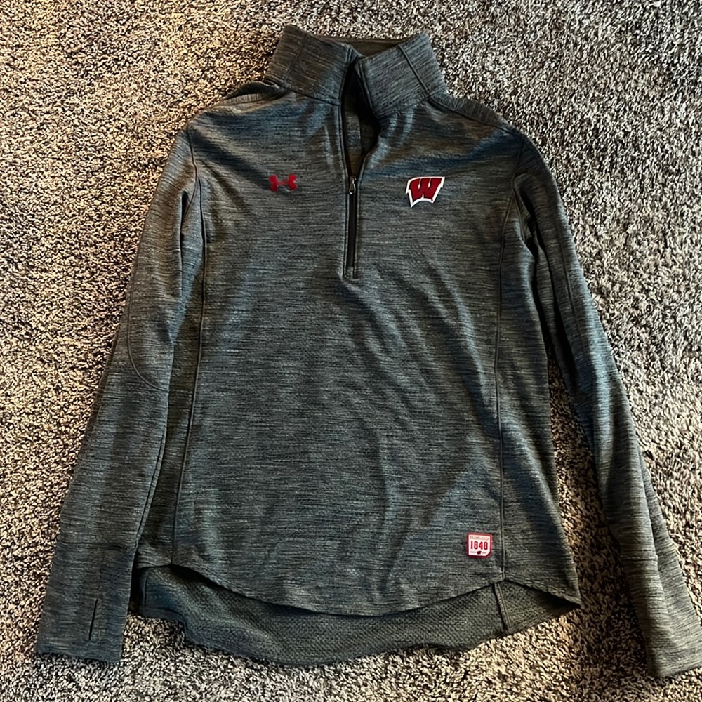 Under Armor Wisconsin Badgers quarter zip